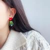 Серьги в виде рождественской елки для фестиваля, подарки на День святого Валентина для нее, помолвка