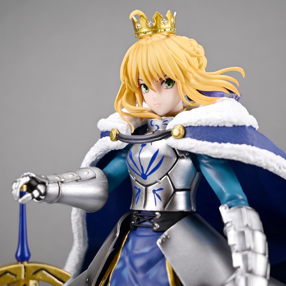 ПОСЛЕДНИЙ 27 см Fate/Grand Order Fate/stay night Сэйбер Алтрия Пендрагон Анимация ПВХ Фигурка Действия Игрушка Статуэтка Для Коллекционеров Взрослых