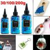 200 г/100 г/30 г твердый УФ-клей из эпоксидной смолы, отверждаемый ультрафиолетовым светом, активированный солнечным светом, кристально чистый, DIY изготовление ювелирных изделий