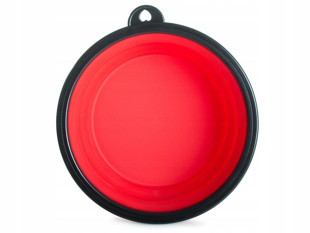 Foldable Dog Bowl Red (200) Gab_A