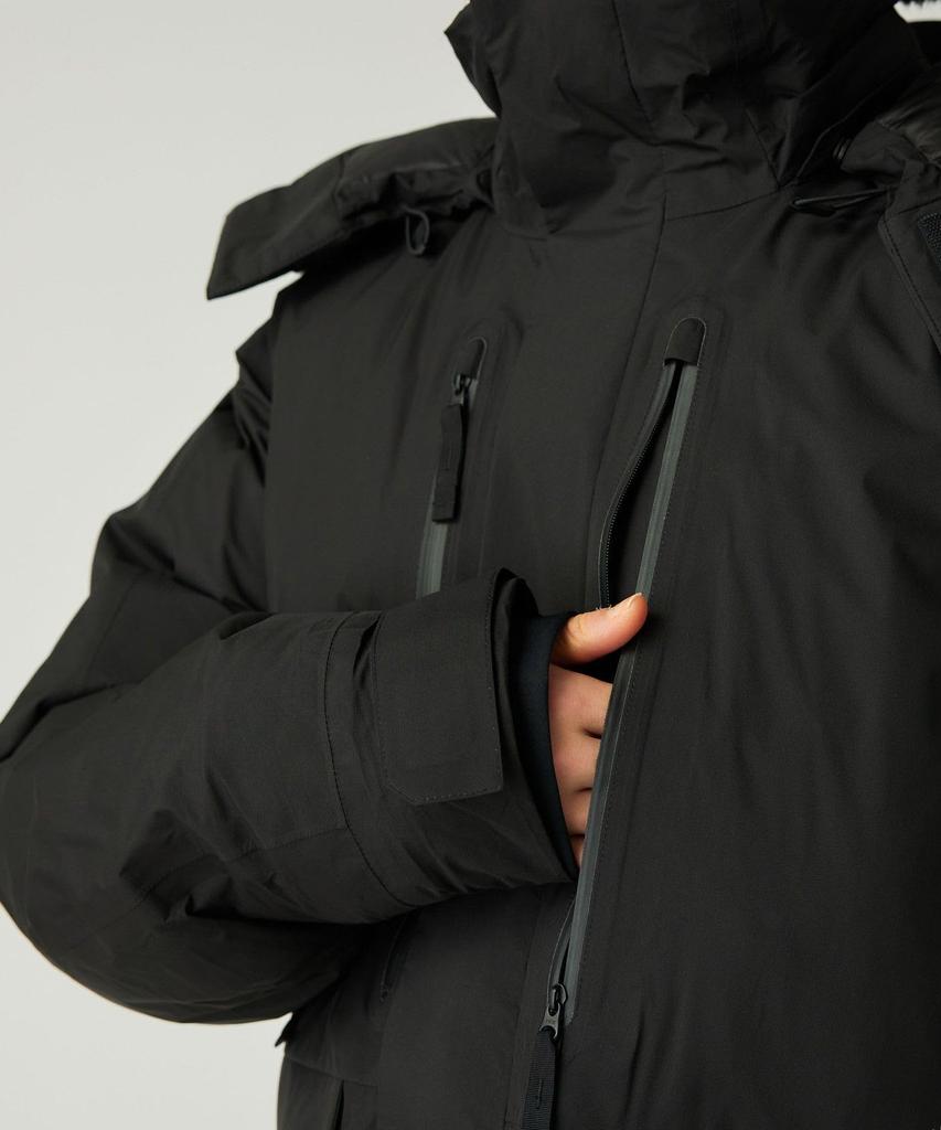 Snow Peak Weatherproof Down Jacket Outerwear Jacket Down Padded BLACK L GORE-TEX JK-25AU006 Men's Women's