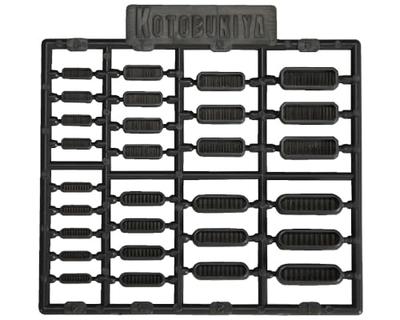 Kotobukiya MSG Modeling Support Goods Пластиковый блок P126 Duct Nozzle III Немасштабная пластиковая модель