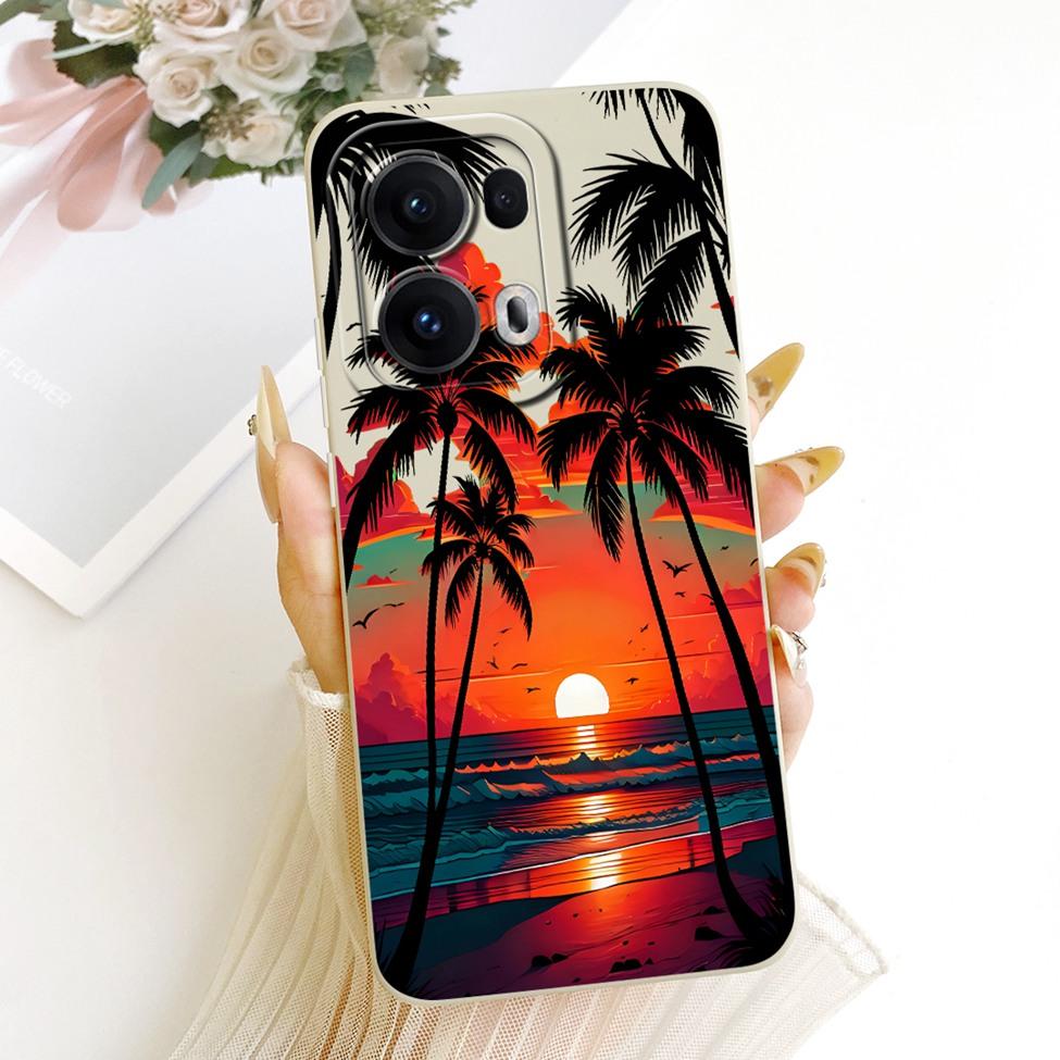 Чехол для Oppo Reno 13 Pro Силиконовый Роскошный Модный Крутой Кавайный Милый Расписной Чехол для Oppo Reno13 Pro CPH2697 PKK110 Корпус