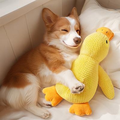 Милая игрушка для питомца, прочная игрушка-пищалка для питомца, интерактивная игрушка-компаньон, устойчивая к укусам, игрушка от скуки для комнатной собаки, игрушка для чистки зубов собаки, здоровье питомца, игрушки для сна питомца