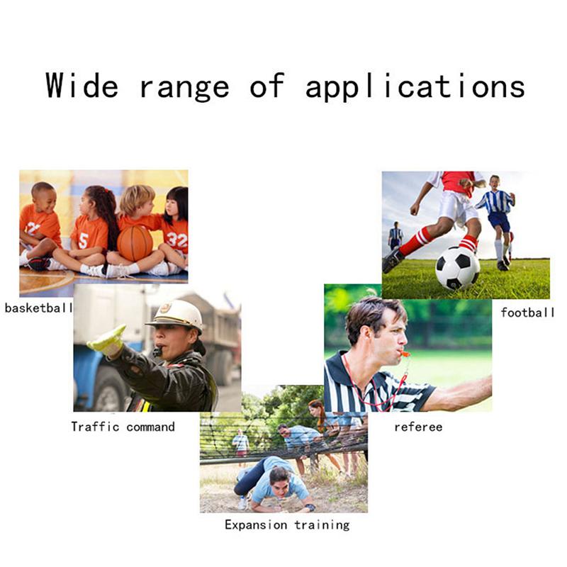 Набор свистков для судьи, свисток для баскетбола и футбола, свисток для выживания на открытом воздухе