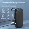 Портативный оригинальный Bluetooth-динамик, музыка, супермощный, высокое качество звука, наружная HiFi 3D-звуковая панель со светодиодом