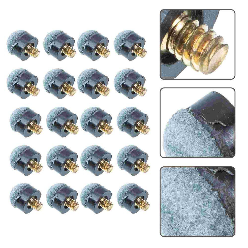 Ferrules Billiards Leather Head Snooker Billard Soft Kit Screw On Cue Tips Billard Cue Pool Tips