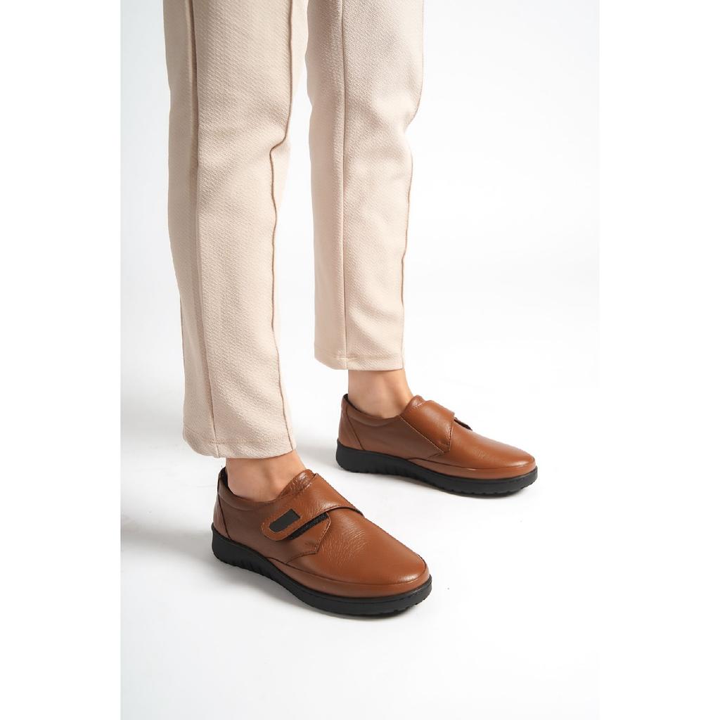 Натуральная кожа ортопедическая нескользящая основа повседневная обувь для мам для ходьбы