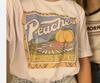 Футболка Peaches Records , Футболка Записи И Кассеты , Футболка Записи , 70-е Винтаж