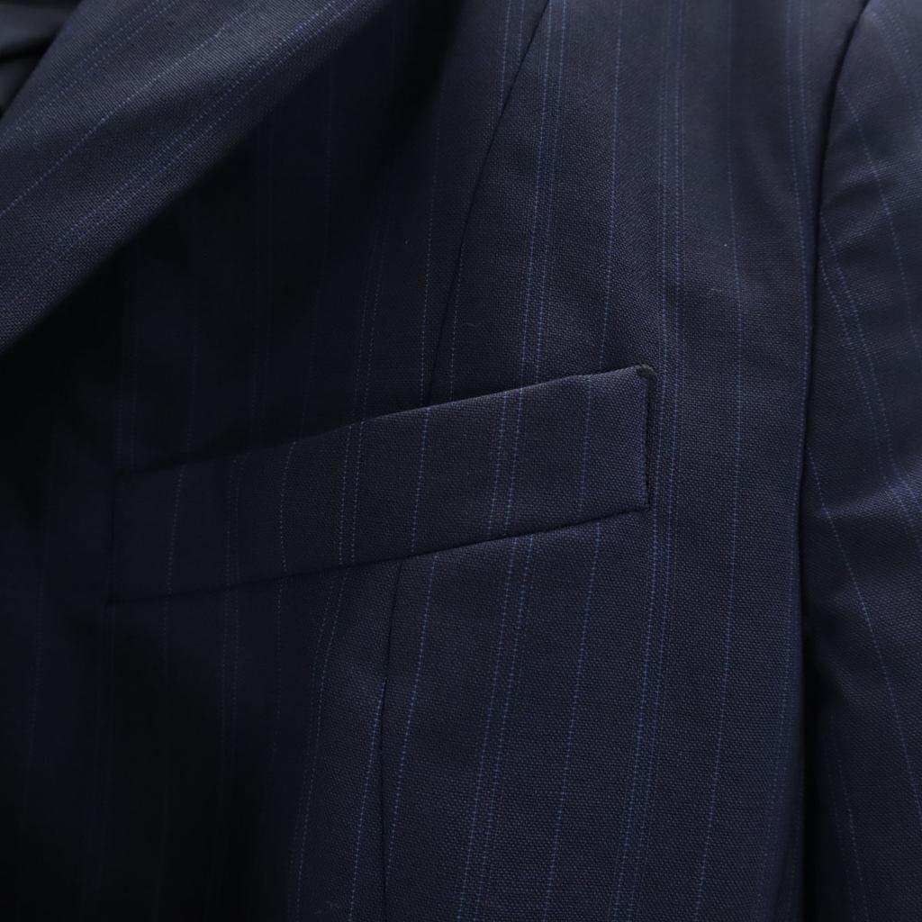 Brooks Brothers Юбочный костюм в полоску Комплект 2/4 Темно-синий Женский Б/у