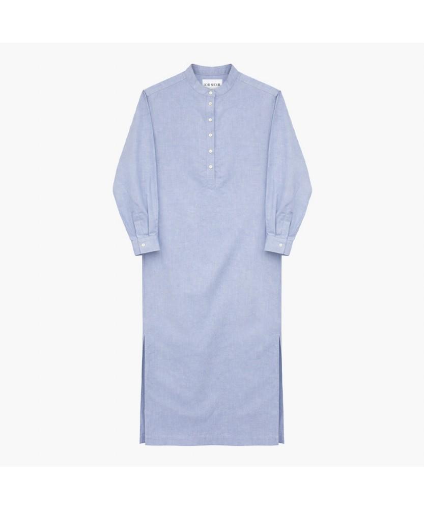 Lor Seoul Basic Cotton Long Dress_Cbop250702