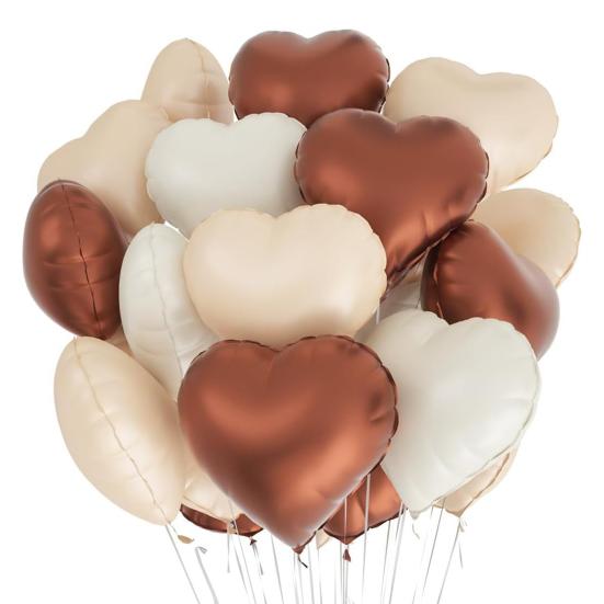Воздушные шары Yousheng Love Balloons в форме сердца из алюминиевой фольги, многоразовые воздушные шары в форме сердца для Дня святого Валентина, свадьбы, помолвки, вечеринки, декора