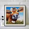 New Arrival 5D DIY Full Circle Diamond Painting "Ox" Embroidery Cross Stitch Home Decor Gift
