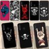 Rock and Roll Skull Case For Honor 50 8X 9X 10i Cover For Huawei P30 P40 Lite P50 P20 Pro P Smart 2019 Nova 5T