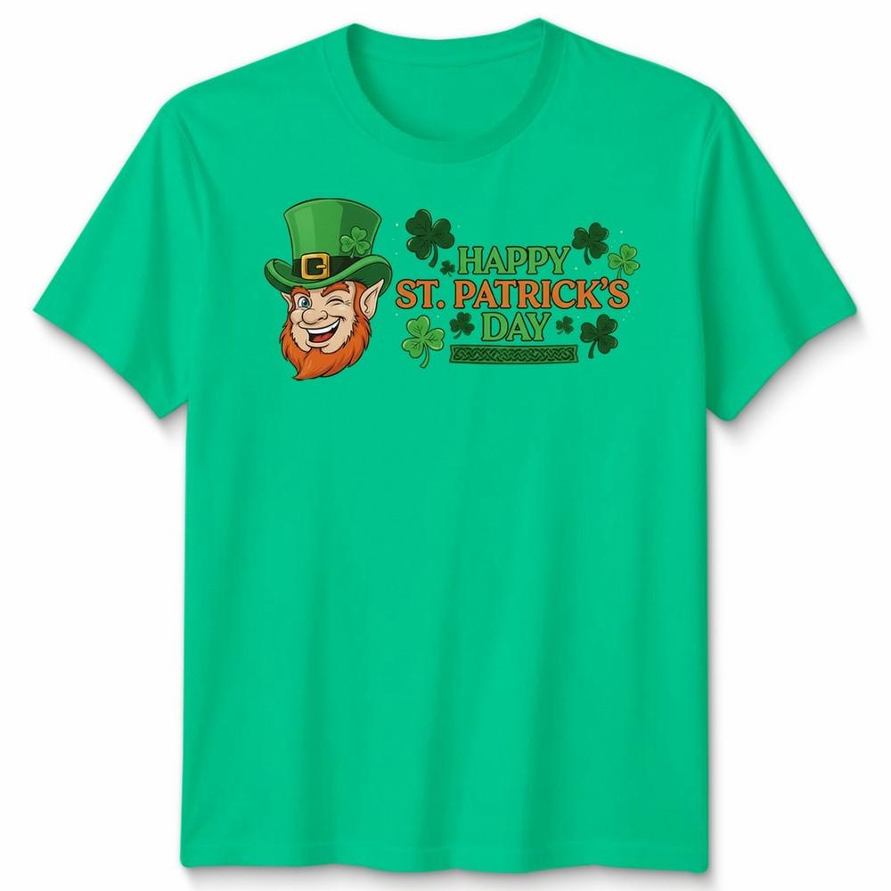 Happy St Patricks Day Unisexs Unisexs Shirt Festive Holiday Apparel