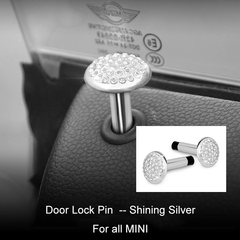 Интерьер автомобиля кольцо с бриллиантами наклейка украшение блестящий декор блестящие аксессуары для девочек для Mini Cooper F54 F55 F56 F60