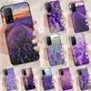 Фиолетовые Цветы Лаванда Чехол Для Xiaomi 11T 12T 13T 14T Pro 13 14 15 Ultra POCO X7 Pro X3 X5 X6 F5 F6 M6 Pro