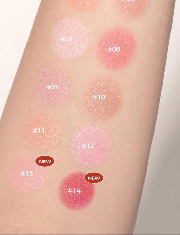 BBIA Готовый к носке румяна Downy Cheek 3,5 г (14 цветов)