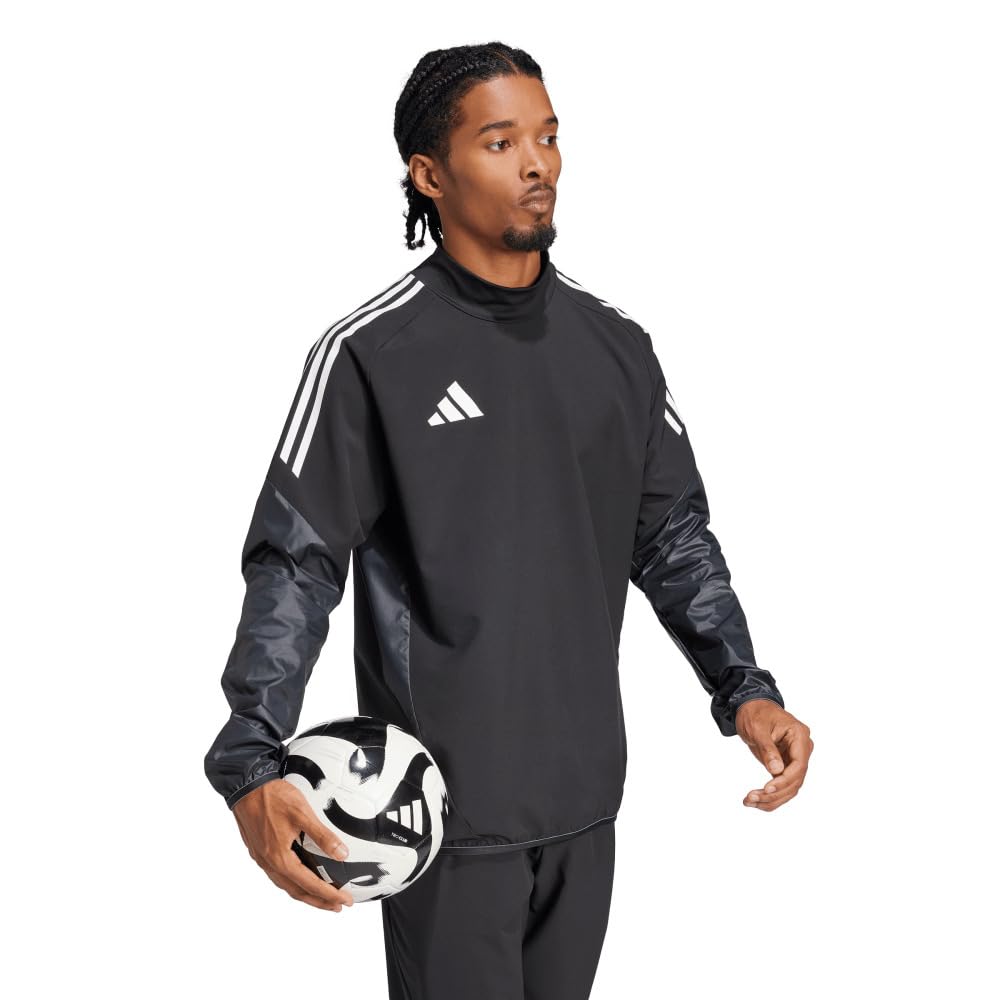 Ветровка Adidas для футбола Piste Top Мужская KRW77 Черный/Белый (JC6261) M