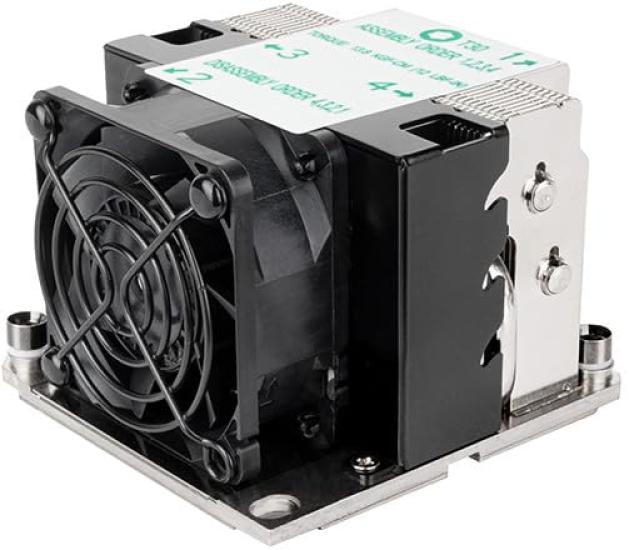 Кулер для процессора Silverstone 60 мм для Intel LGA 3647 Квадратное гнездо SST-XE02-3647SB