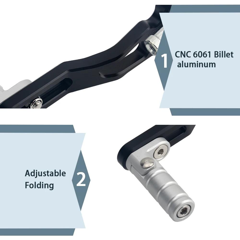 Регулируемая складная педаль переключения передач для Kawasaki Z300 NINJA 250R