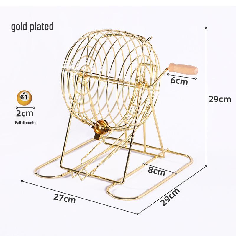 Мини Ручная Лотерейная Машина для Бинго для Детей или Мероприятий