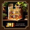 3028PCS Book House Building Blocks European Style City Street View MOC Bricks Model Set With Light Kids DIY Toys Holiday Gifts