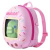 Tamagotchi Rolling Plush Toy with Backpack and Clothes [BANDAI] Mouth-Patching