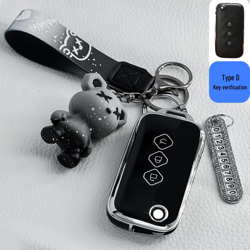 Крутой и милый чехол для ключей для Wuling Hongguang Mini EV Macaron '22 - в стиле Gameboy GB