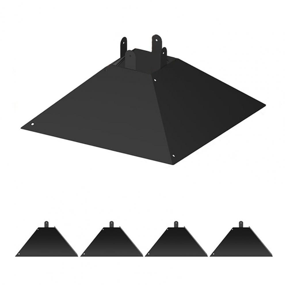 Аксессуар для кормушки для птиц с защитой от белок, защитный экран от белок для кормушки для птиц, металлическая защита для отпугивания белок и енотов для 4x4
