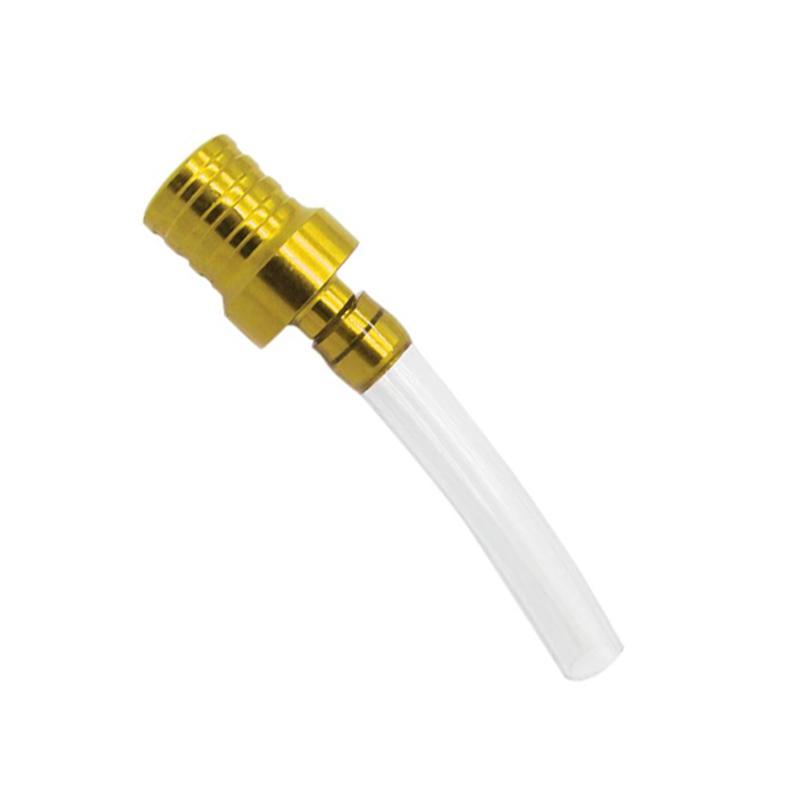 High Performance CNC Aluminum Gas Fuel Tank With Cap Cover Breather Vent Valve Inline Pipe For 49mm Dirt Pit Bike Petrol Tank