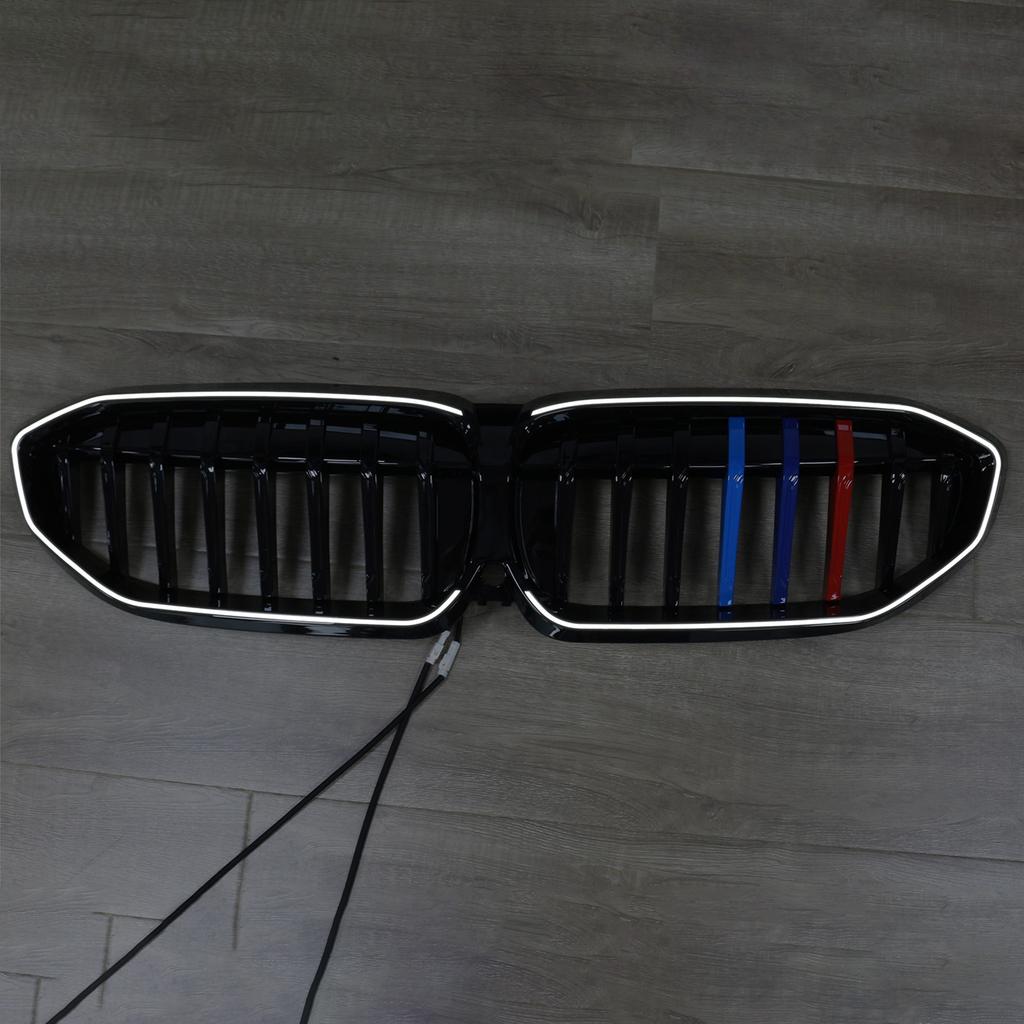 Черная решетка радиатора 51138072085 подходит для BMW 3 серии G20 2019-2022 M-Style