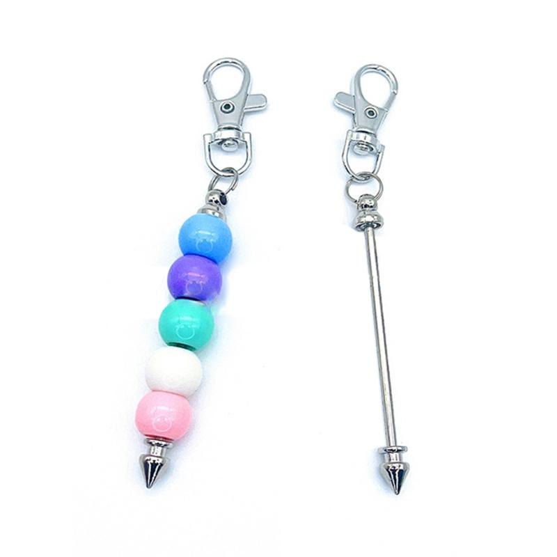 30 шт. Металлические стержни-шармы с пинами с ушком, Металлические подвески-стержни для нанизывания бусин, Универсальные аксессуары для бисероплетения для дизайнеров ювелирных изделий