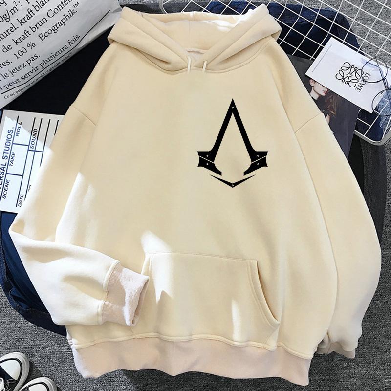 Толстовка с капюшоном Assassins Creed с принтом для мужчин/женщин, повседневная мода, рубашка с капюшоном, длинные рукава, свитера, толстовки, свободные, унисекс, одежда