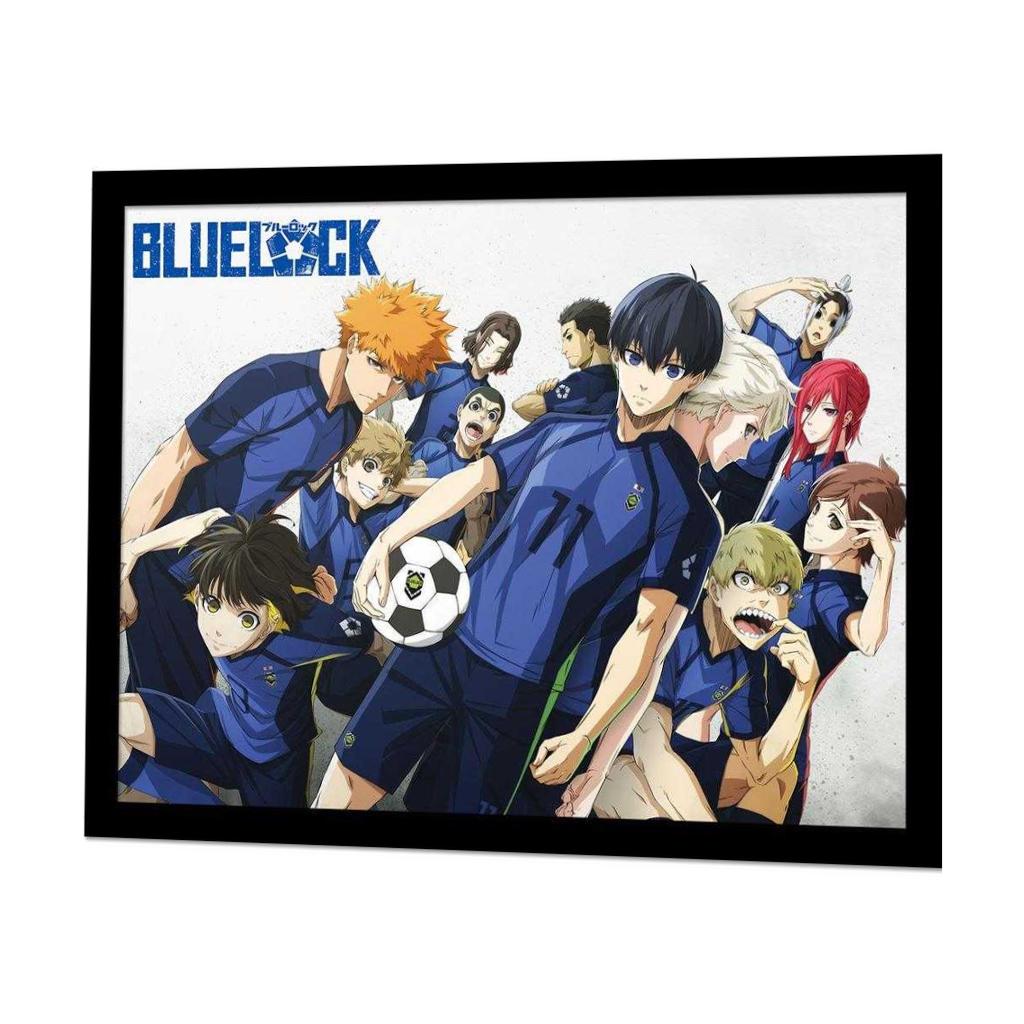 Blue Lock Characters Framed Poster