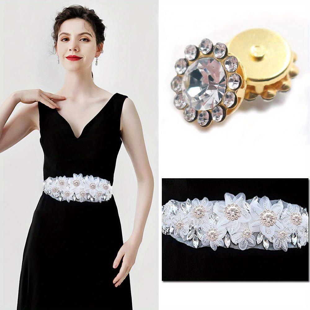 50/100/200 шт. сплава, стеклянный цветок в форме коготь, плоская задняя часть, стразы, используются для изготовления одежды, обуви, шляп, сумок