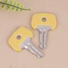 2Pcs 701 Forklift Ignition Key For Trucks 28520480 Yellow Ignition Key Power Start Key Manual Electric Forklift Accessories