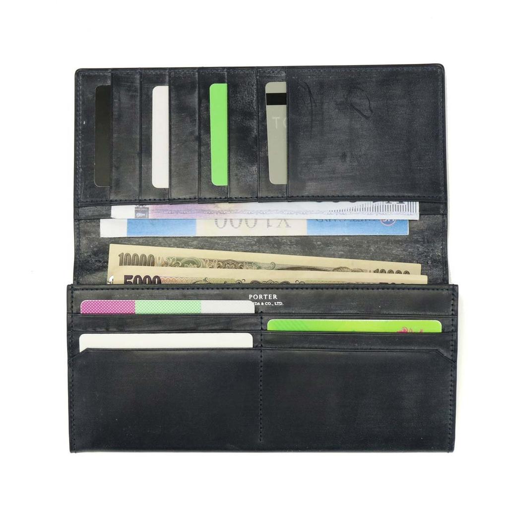 PORTER BILL BRIDLE Long Wallet [Porter] 185-02252 Black/10