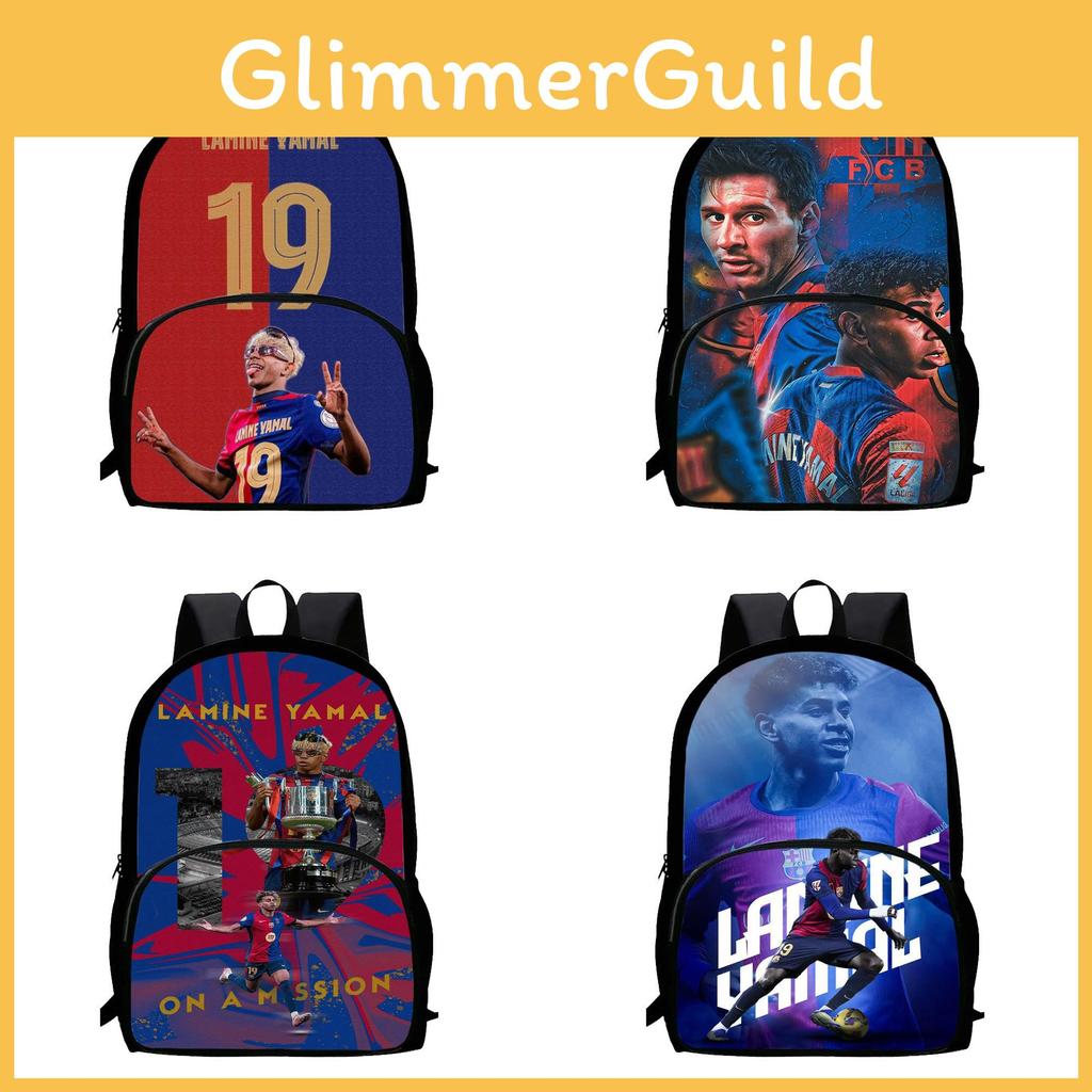 Backpack Yamal Trendy Oxford Material Double Shoulder Design Daily School Use