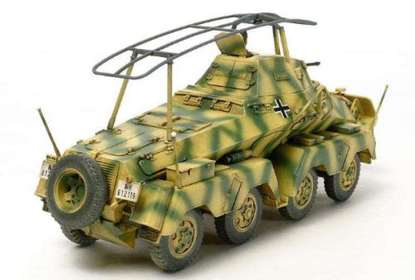 Tamiya Military Miniature Series 74 German Army armored car Plastic Model Kit 32574 1/48 No. 8-wheeled Sd.Kfz.232