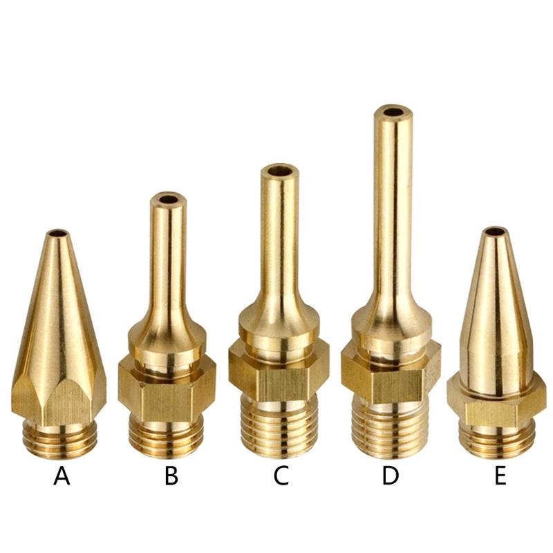 Профессиональное Высокоэффективное Универсальное Сопло для Термоклея Усиленный Медный Корпус Долговечный Аксессуар для Инструмента для Рукоделия
