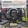 Крышка правого картера Midimttop, защита от падений и слайдер для Honda MONKEY125, DAX125, SUPER CUB, C125, HUNTER CUB, CT125 (Все модели) (черный)
