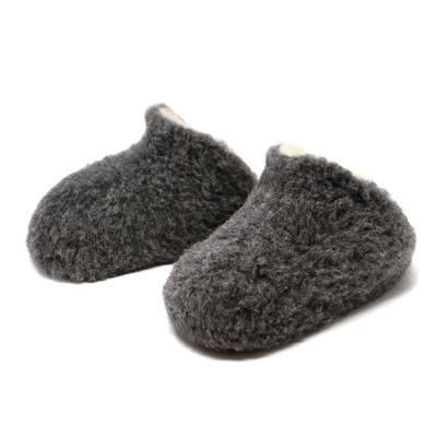 Coldbreaker Толстая Натуральная Шерсть Комнатные Сделано в Без размера Средний Женские 100% Обувь, Польша, Каблук, 37/38 (24см), Древесный уголь,