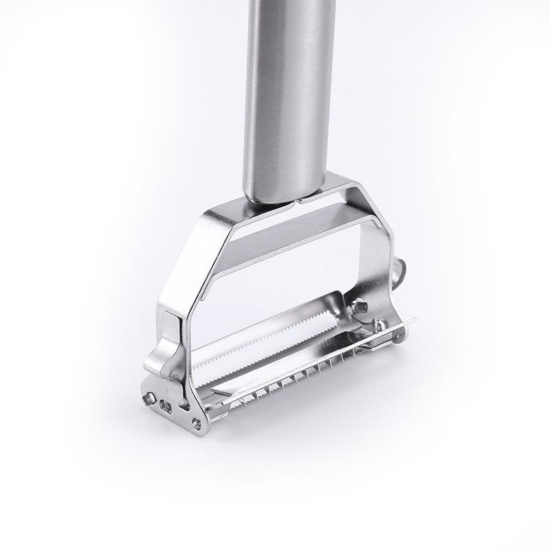 Овощечистка из нержавеющей стали для овощей и фруктов, овощечистка, двойная строгальная терка