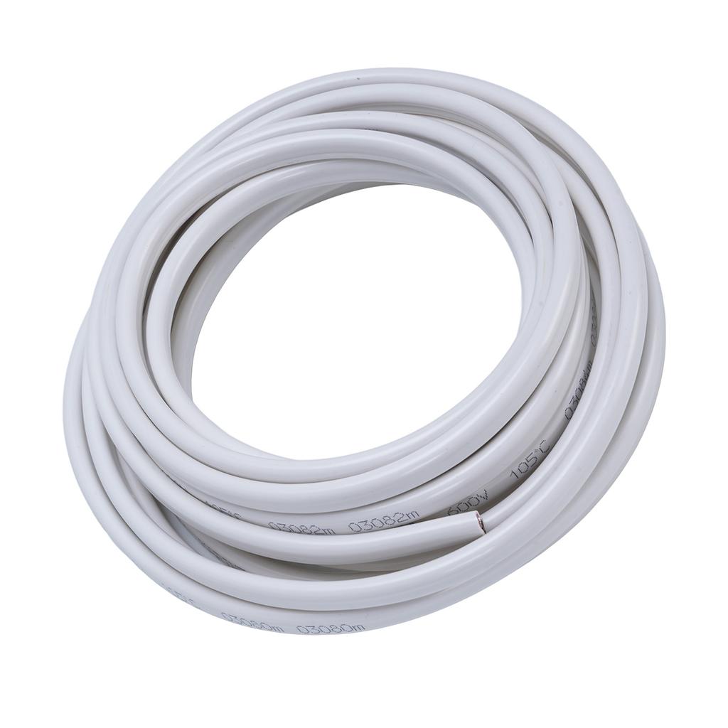 Морской провод 12 калибра Высокочистый медный провод OFC 20 футов 12 AWG 2 жилы Изолированный Многожильный ПВХ Лодочный Электрический провод 600 В