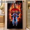 Beach TowelLamine Yamal Custom Name Text Personalized Soft Towel for Beach Pool Indoor Home Decor Gift