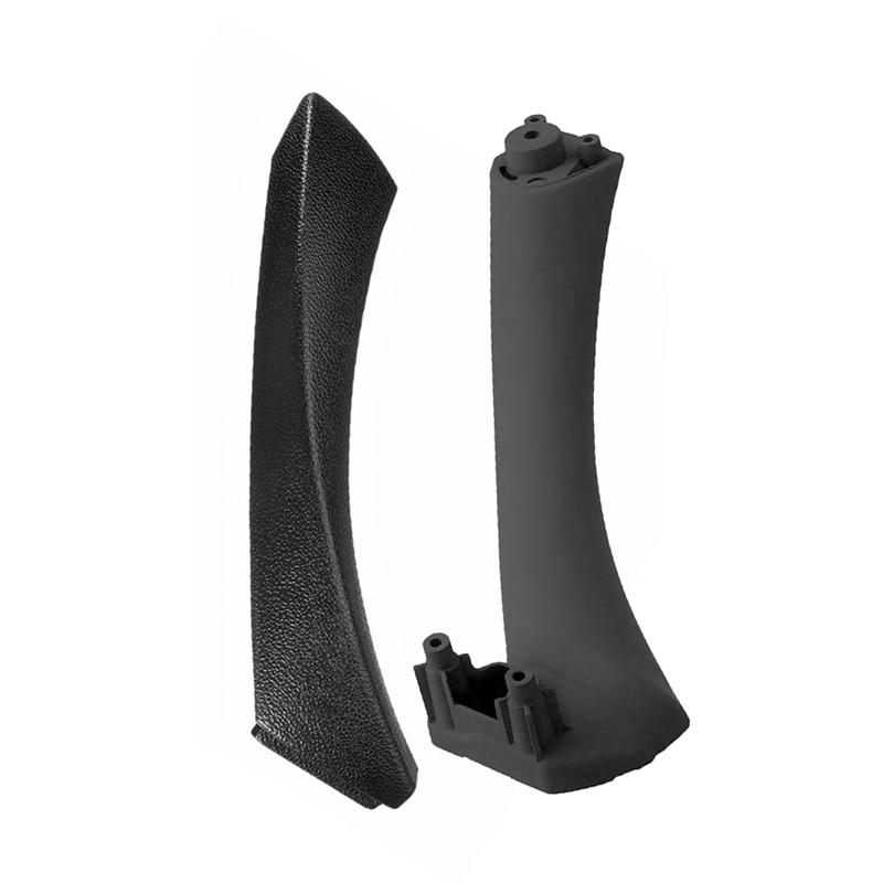 2 шт./компл. Внутренняя ручка автомобиля Внутренняя накладка на панель двери Тяговая крышка Отделка Левая Правая для BMW 3 серии E90 E91 2004-2012 Авто