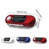 2 In 1 Mini MP3 Player Support 32G TF Card USB 2 0 Small Flash Drive Lightweight LCD Music Player with 3 5mm Audio Jack for Blue