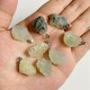 5pcs Irregular Raw Natural Stone Pendant Agates Quartz Crystal Pendant for Jewelry Making DIY Necklace Earrings Accessories