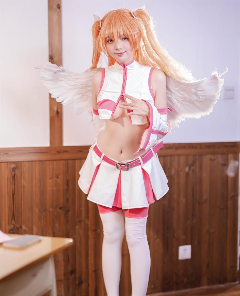 Nigori Amano Lilisa Liliel Cosplay Tachibana Mikari Miriella Cosplay Tachibana Mikari Temptation Cosplay Costume for Halloween School Festivals